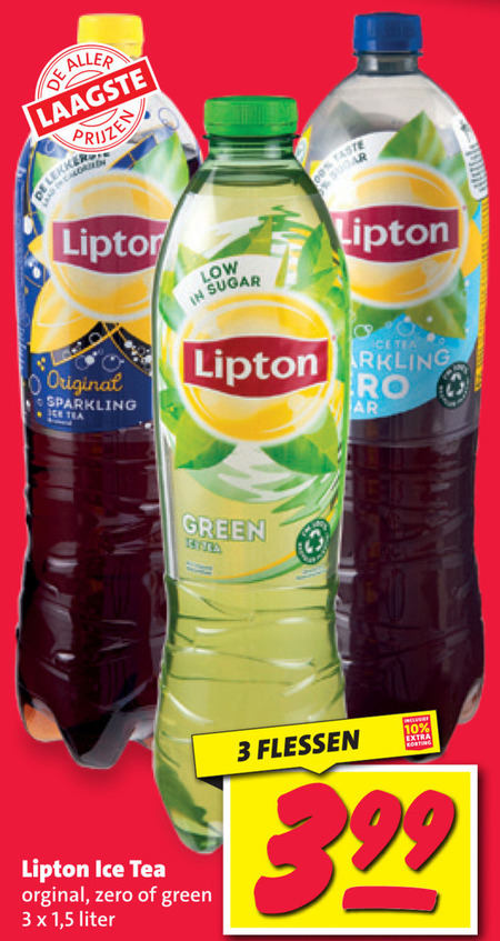 Lipton   ice tea folder aanbieding bij  Nettorama - details