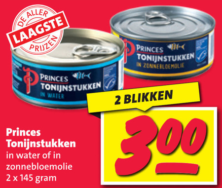 Princes   tonijn in blik folder aanbieding bij  Nettorama - details