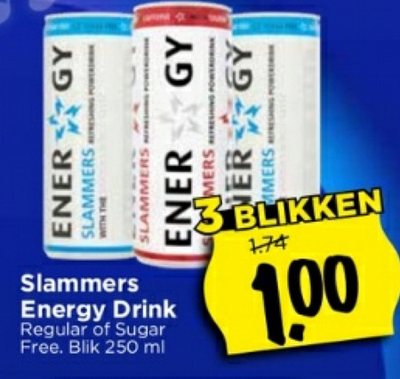 Slammers Energiedrank Folder Aanbieding Bij Vomar Details