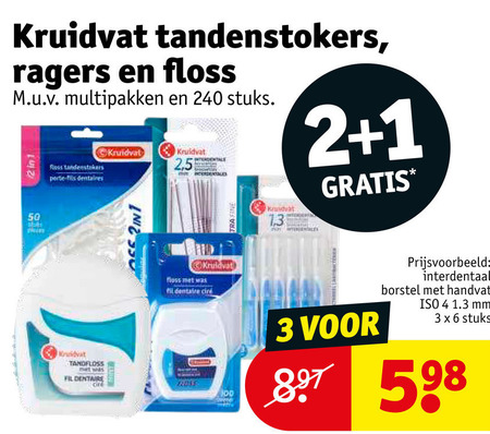 folder aanbieding bij Kruidvat - details