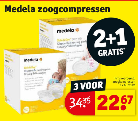 medela   zoogcompres folder aanbieding bij  Kruidvat - details