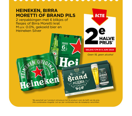 Heineken Krat Bier Blikje Bier Folder Aanbieding Bij Jumbo Details