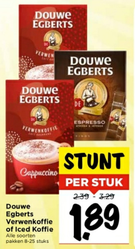 Douwe Egberts Oploskoffie Folder Aanbieding Bij Vomar Details