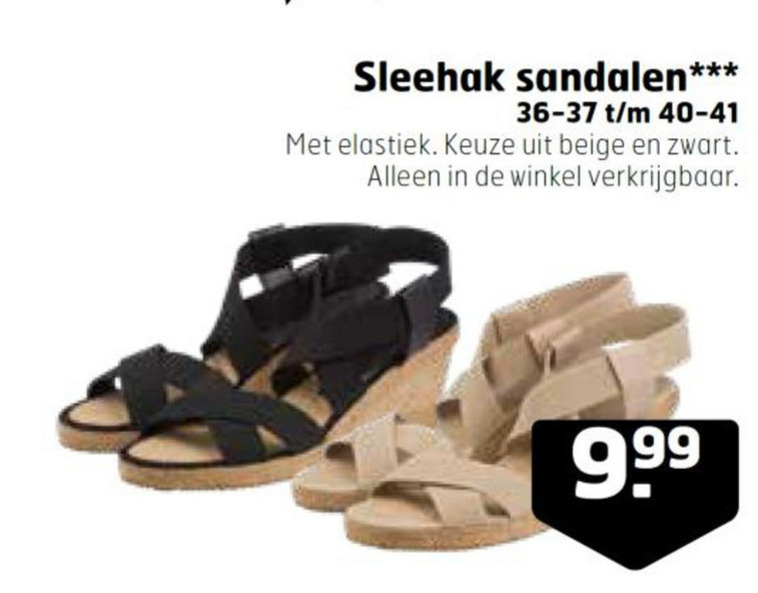 Sandalen elastiek best sale