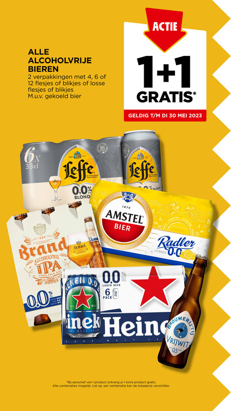 Leffe Alcoholvrij Bier, Blikje Bier Folder Aanbieding Bij Jumbo - Details