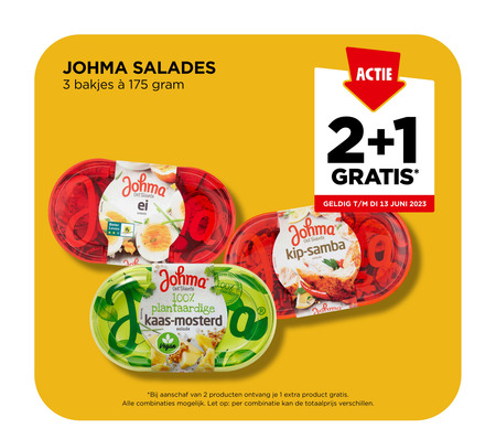 Johma Salade Folder Aanbieding Bij Jumbo Details