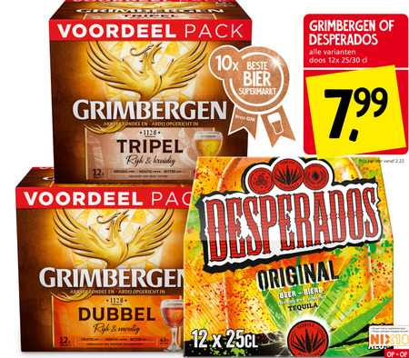 Desperados   speciaalbier folder aanbieding bij  Jan Linders - details