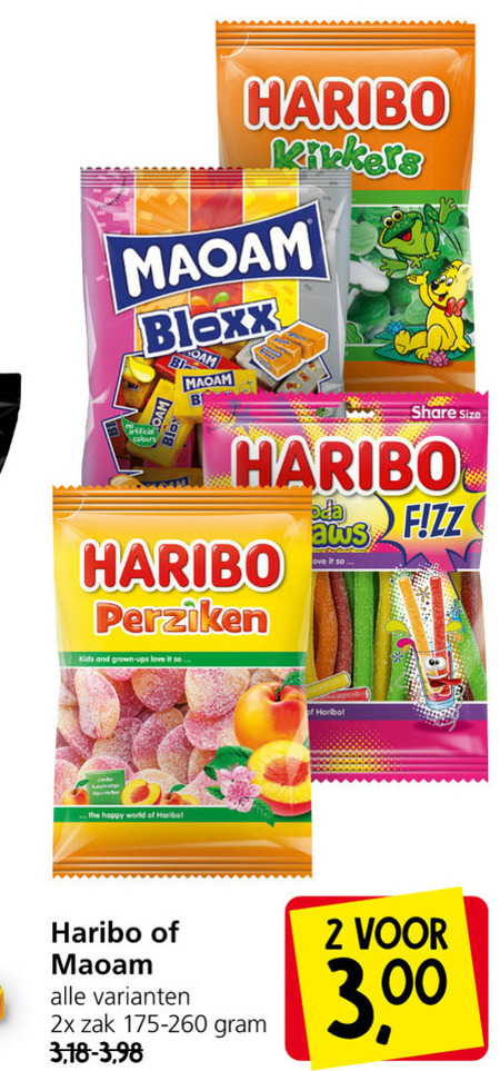 Haribo Snoep Folder Aanbieding Bij Jan Linders Details