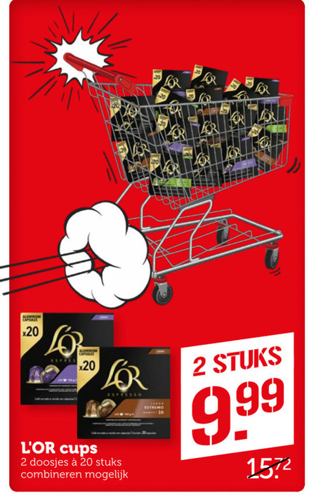 Douwe Egberts L Or Koffiecups Folder Aanbieding Bij Coop Details