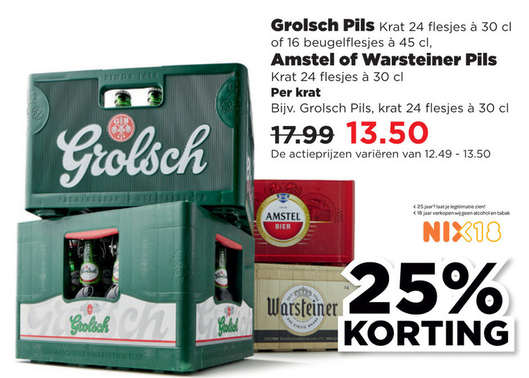 Amstel Krat Bier Folder Aanbieding Bij Plus Vandaag Details