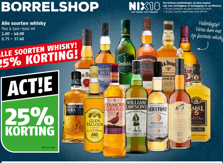 Alle Merken Whisky Folder Aanbieding Bij Poiesz Details