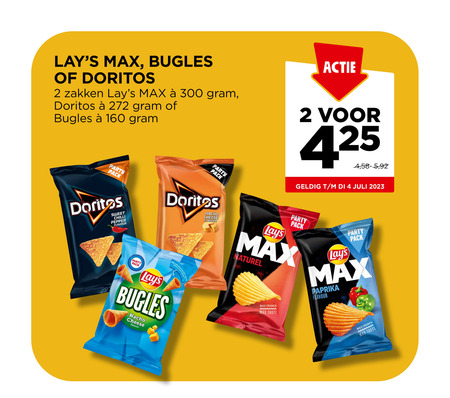 Lays   zoutje, chips folder aanbieding bij  Jumbo - details