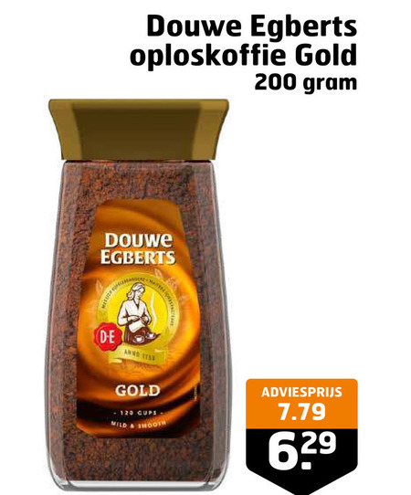 Douwe Egberts Oploskoffie Folder Aanbieding Bij Trekpleister Details