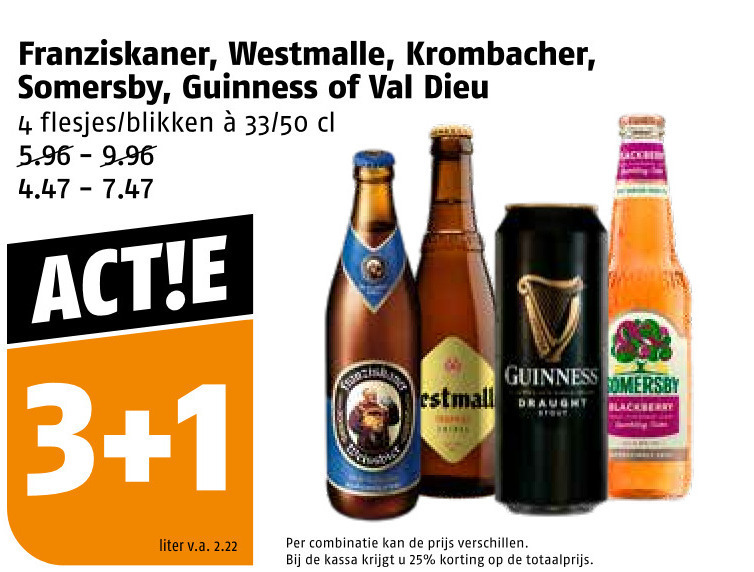 Westmalle   speciaalbier folder aanbieding bij  Poiesz - details