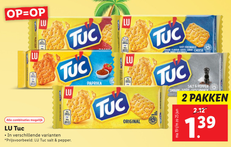 Lu Tuc   zoutje folder aanbieding bij  Lidl - details