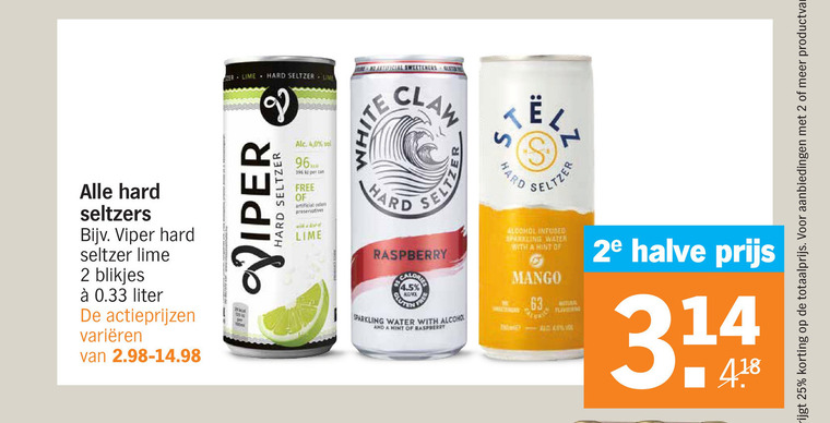 Alle Merken Hard Seltzer Folder Aanbieding Bij Albert Heijn - Details