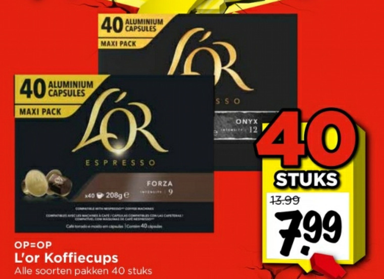 Douwe Egberts L Or Koffiecups Folder Aanbieding Bij Vomar Details