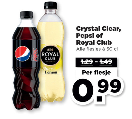 Royal Club   fruitdrank, frisdrank folder aanbieding bij  Plus Vandaag - details