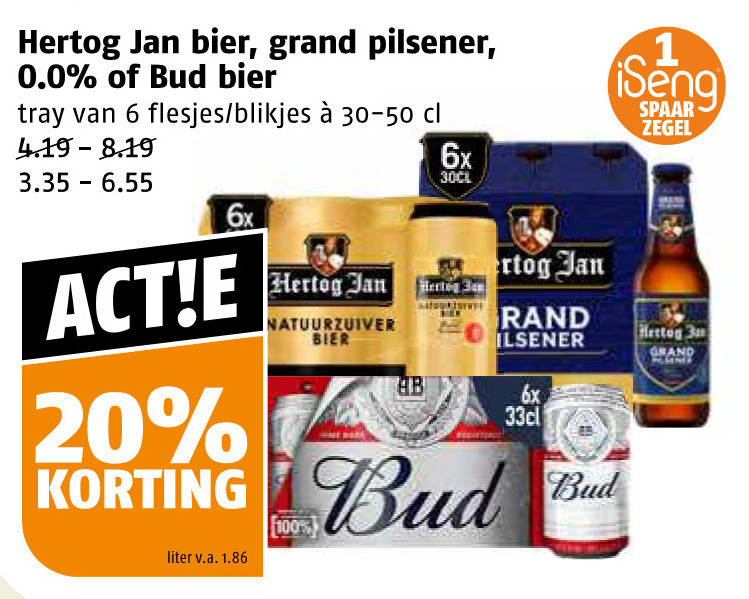 Hertog Jan Blikje Bier Folder Aanbieding Bij Poiesz Details