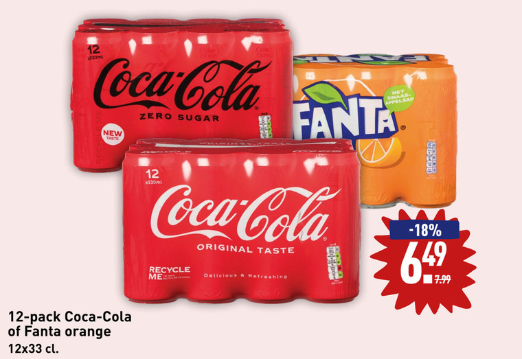 Fanta   cola, frisdrank folder aanbieding bij  Aldi - details