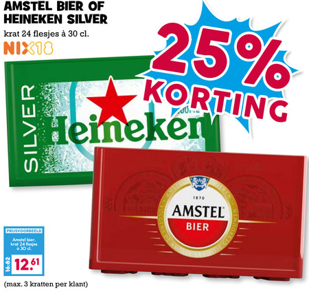 Heineken Silver Krat Bier Folder Aanbieding Bij Boons Markt Details