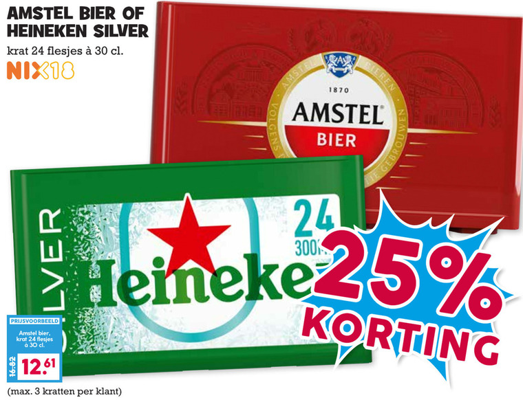 Heineken Silver Krat Bier Folder Aanbieding Bij Boons Markt Details