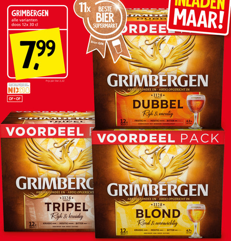 Grimbergen Speciaalbier Folder Aanbieding Bij Jan Linders Details