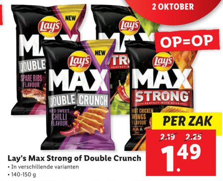 Lays   chips folder aanbieding bij  Lidl - details