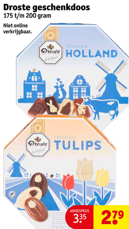 Droste   chocolade folder aanbieding bij  Kruidvat - details