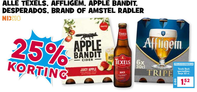 Apple bandit   krat bier, speciaalbier folder aanbieding bij  Boons Markt - details