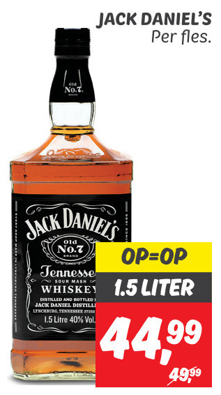 Jack Daniels Whisky Folder Aanbieding Bij Dekamarkt Details