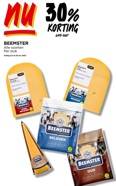 Beemster Kaas, Kaasplakken Folder Aanbieding Bij Jumbo - Details