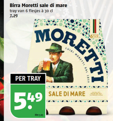 Birra Moretti   speciaalbier folder aanbieding bij  Poiesz - details