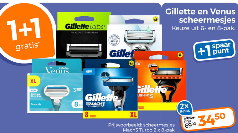 Gillette Venus Scheermesjes Folder Aanbieding Bij Trekpleister Details