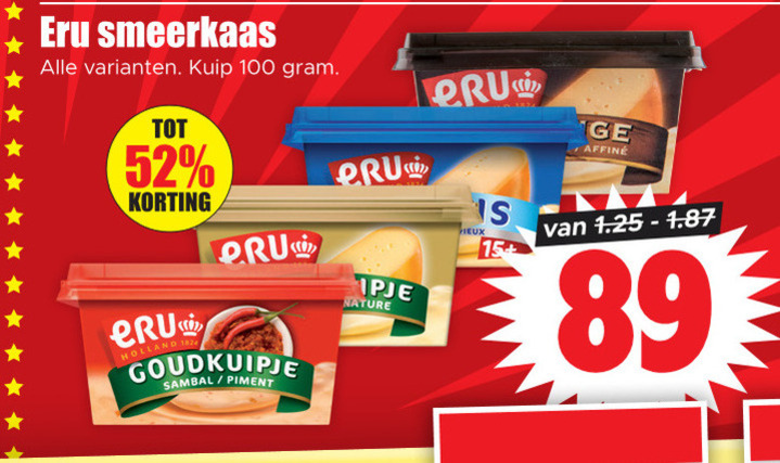 Eru Smeerkaas Folder Aanbieding Bij Dirk - Details