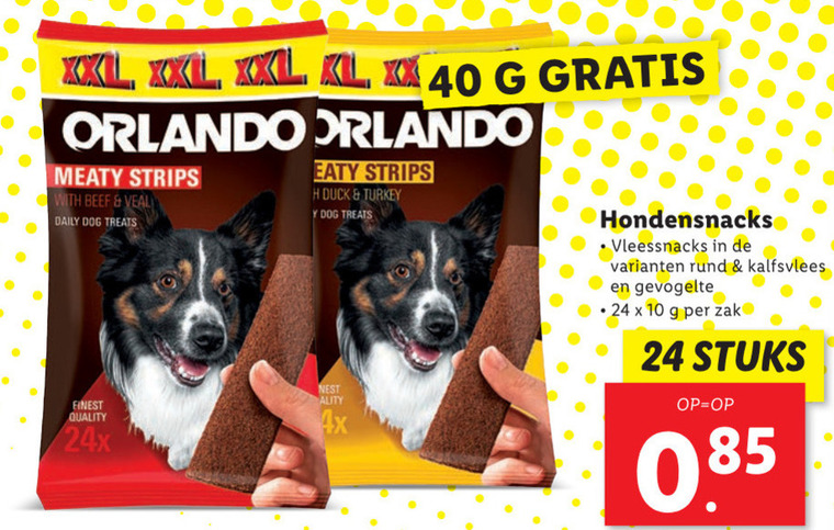 Lidl clearance dog treats