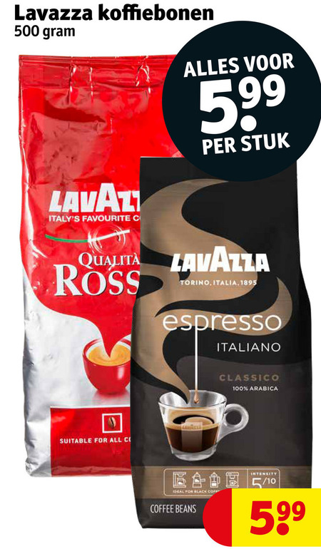 Lavazza   koffiebonen folder aanbieding bij  Kruidvat - details