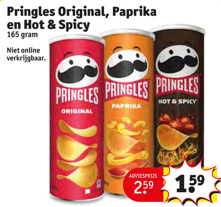 Pringles   chips folder aanbieding bij  Kruidvat - details