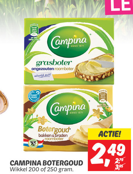 Campina   roomboter folder aanbieding bij  Dekamarkt - details