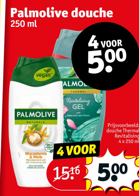 Palmolive   douchegel folder aanbieding bij  Kruidvat - details