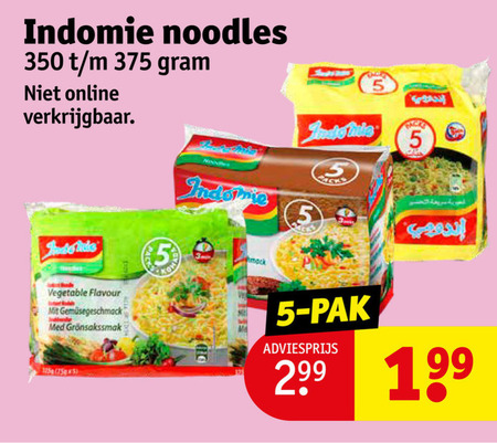 Indomie   noodles folder aanbieding bij  Kruidvat - details