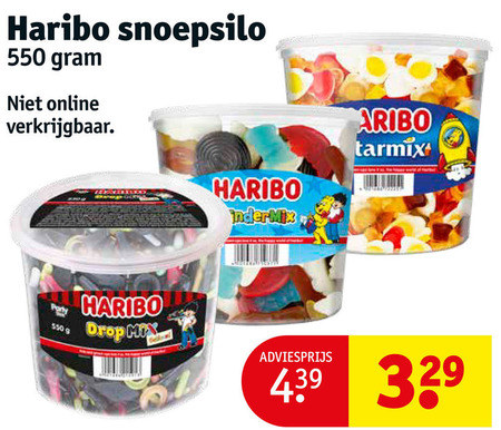 Haribo   snoep folder aanbieding bij  Kruidvat - details