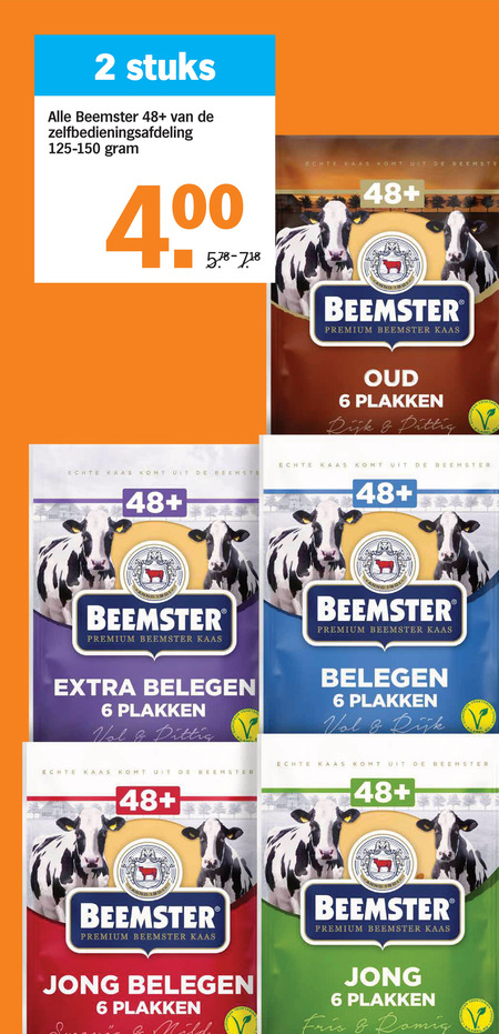 Beemster   kaasplakken folder aanbieding bij  Albert Heijn - details