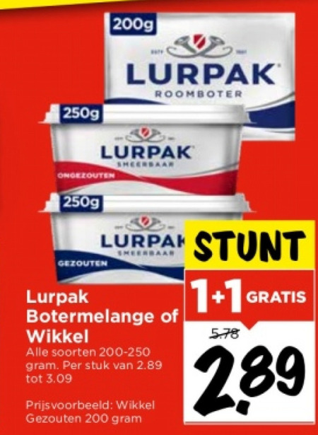 lurpak   roomboter folder aanbieding bij  Vomar - details