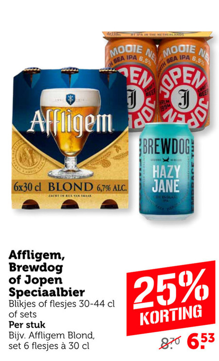 Affligem   speciaalbier folder aanbieding bij  Coop - details