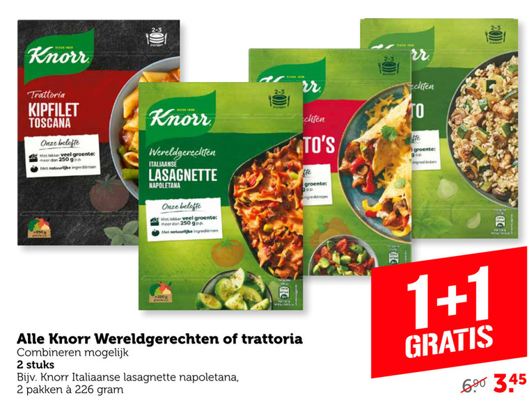 Knorr   maaltijdmix folder aanbieding bij  Coop - details