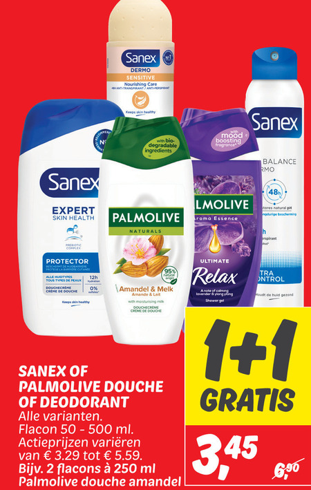 Palmolive   deodorant, douchegel folder aanbieding bij  Dekamarkt - details