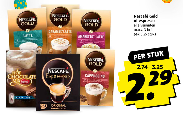 Nescafe   oploskoffie folder aanbieding bij  Boni - details