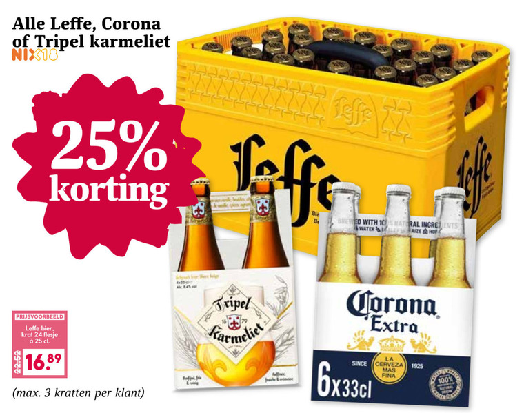 Karmeliet   krat bier, blikje bier folder aanbieding bij  Boons Markt - details