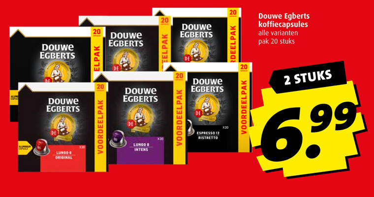 Douwe Egberts   koffie folder aanbieding bij  Boni - details